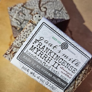SBar: Goat&#39;s Milk Frankincense Myrrh II ~ Stronger Scented B5G1