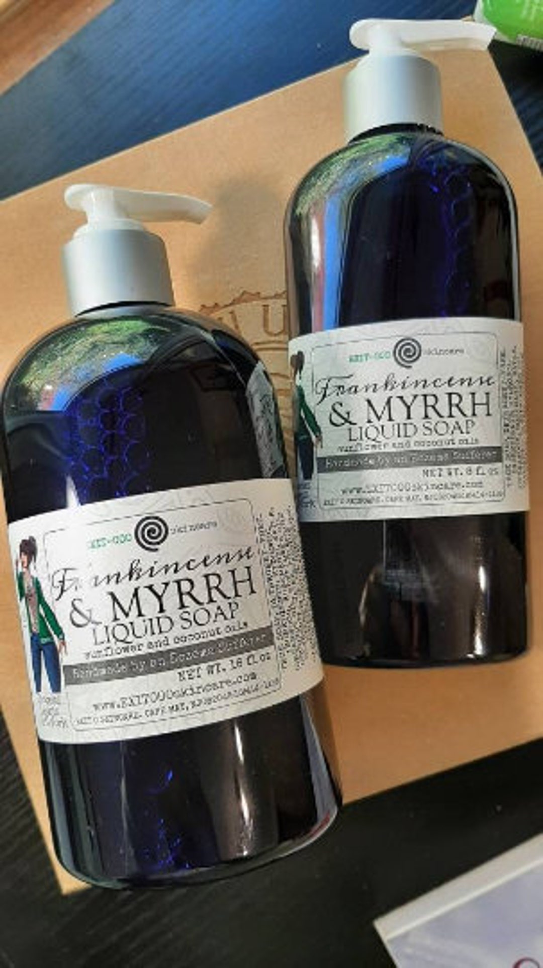 Liqsp Frankincense Myrrh Liquid Soap Etsy