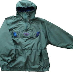 Vintage tracksuit men M size green nylon Cluba brand 90&#39;s