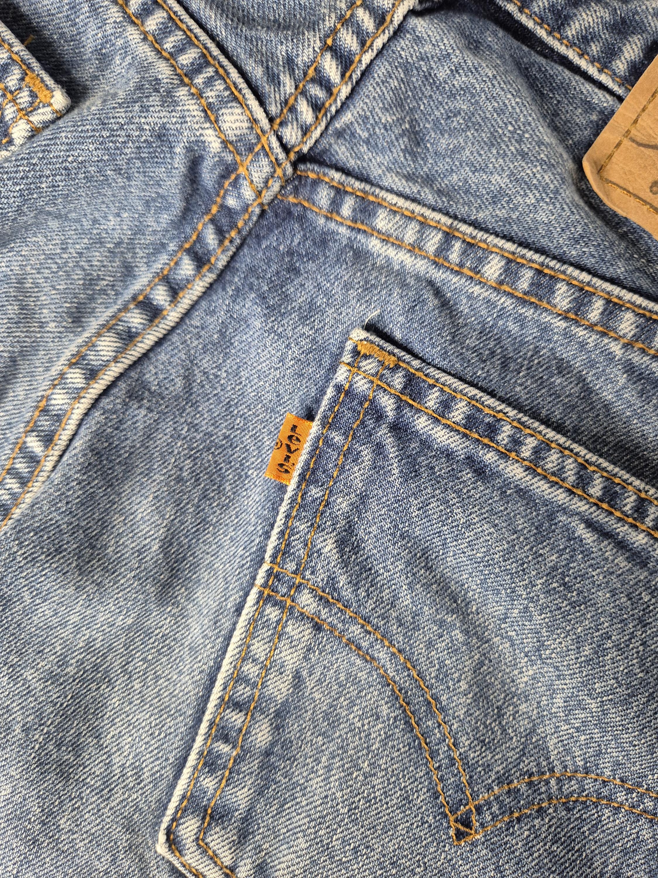 Vintage Levi's 615 Jeans | 80s 90s Orange Tab Denim, Straight Leg