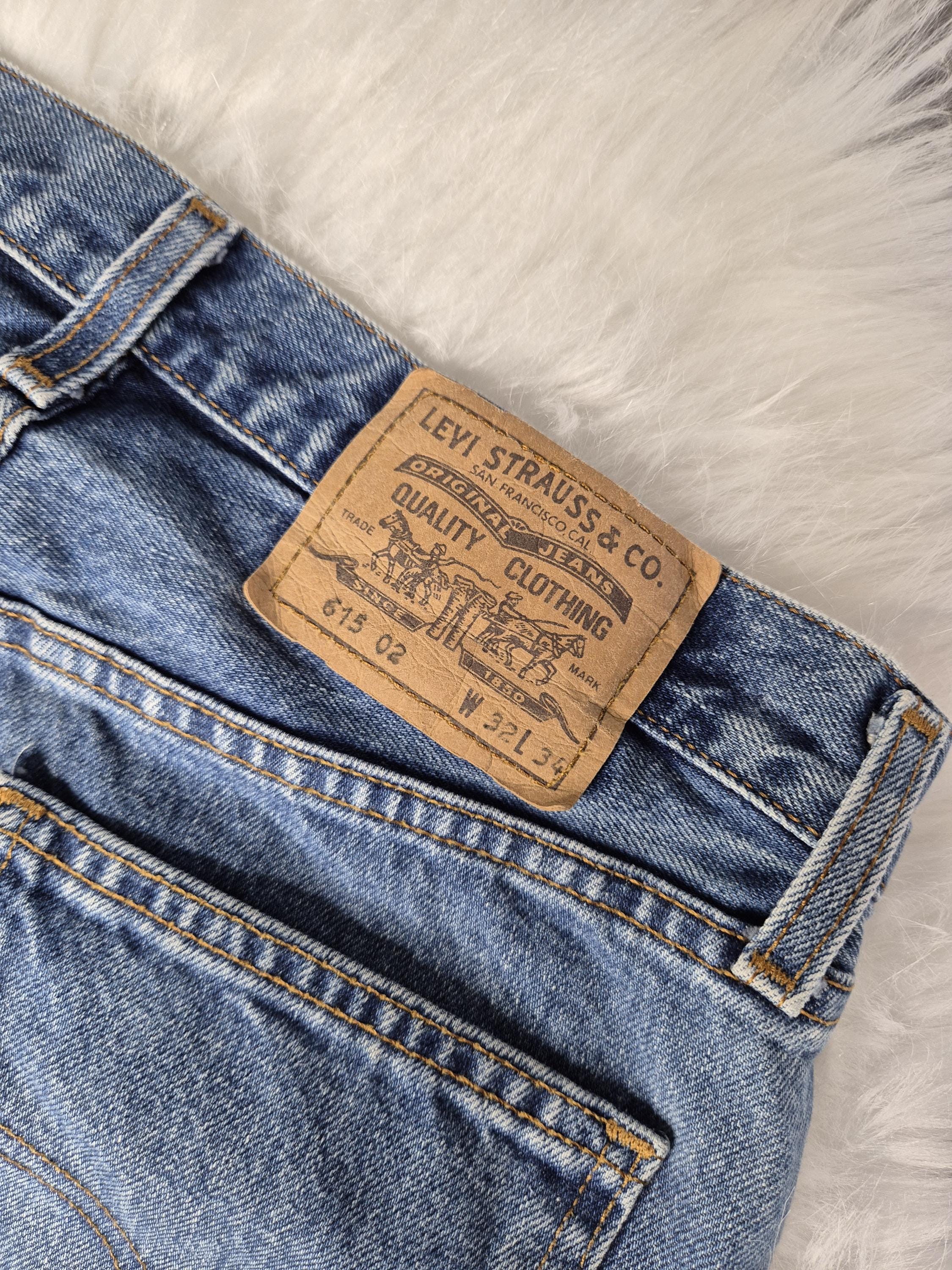 Vintage Levi's 615 Jeans | 80s 90s Orange Tab Denim, Straight Leg