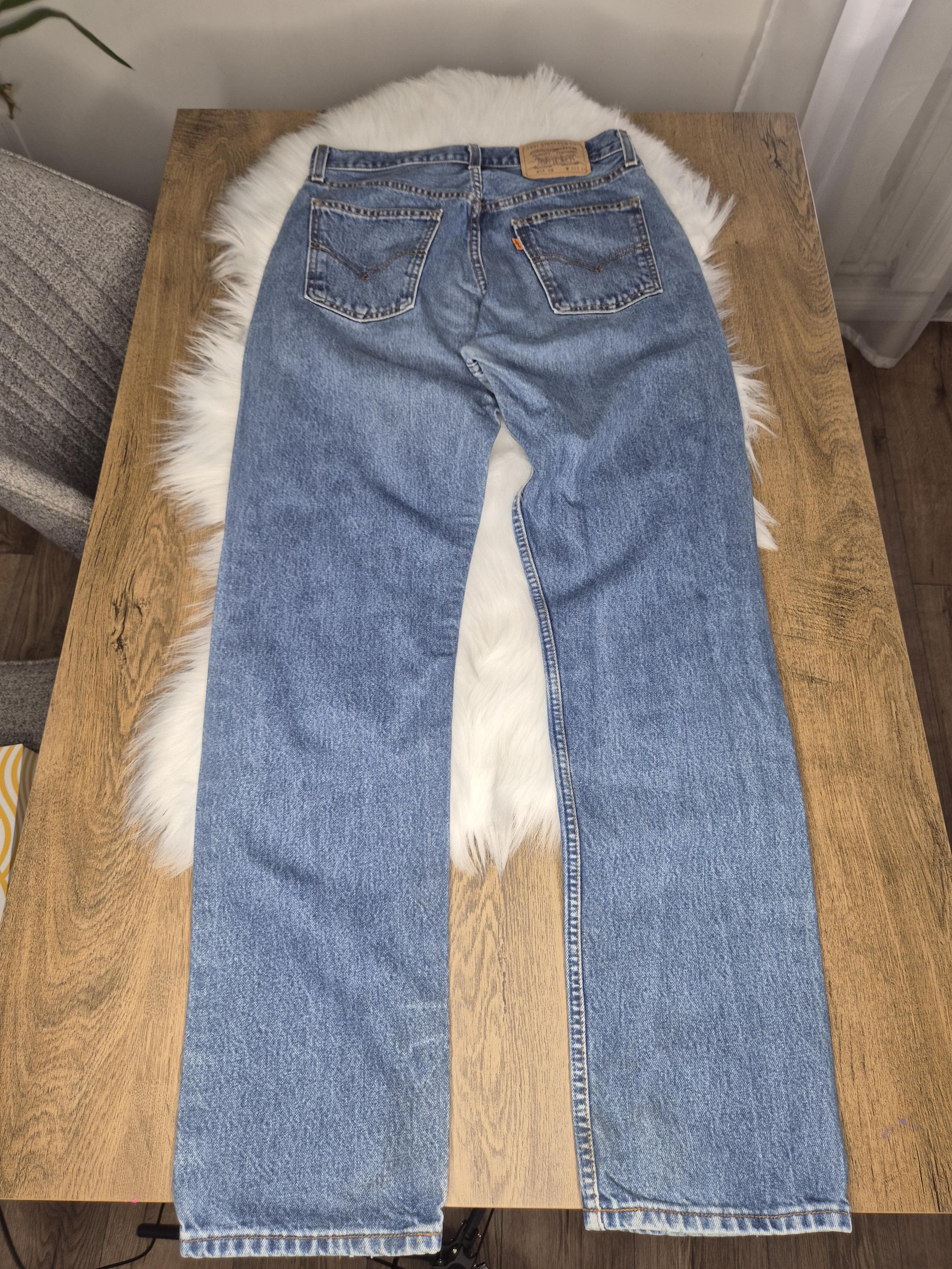 Vintage Levi's 615 Jeans | 80s 90s Orange Tab Denim, Straight Leg