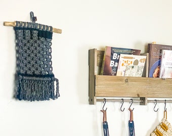 Macrame Wall Hanging - "Steel"