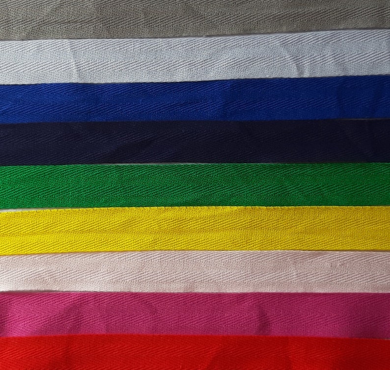 Cotton Herringbone/twill Tape 25mm and 40mm for Drawstrings Etsy UK