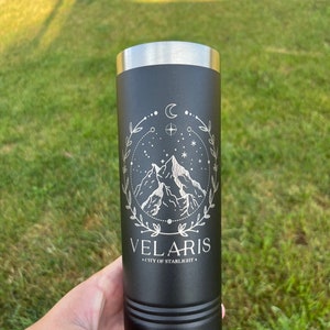 Velaris Tumbler laser engraved tumbler cup with slid lid FREE SHIPPING *USA*