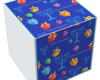 Hand Painted Ceramic Gift Boxes as Presents Hanukkah Menorah Giftmark M-3691 Hand Painted Ceramic Gift Boxes as Presents Hanukkah Menorah Giftmark M-3691