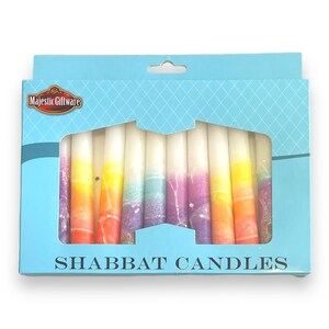 Shabbat Candles - 12 Pack Shabbat Candles Handmade