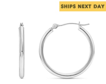 9CT HALLMARKED WHITE GOLD POLISHED SUNBURST 21MM ROUND HOOP EARRINGS 9CT HALLMARKED WHITE GOLD POLISHED SUNBURST 21MM ROUND HOOP EARRINGS