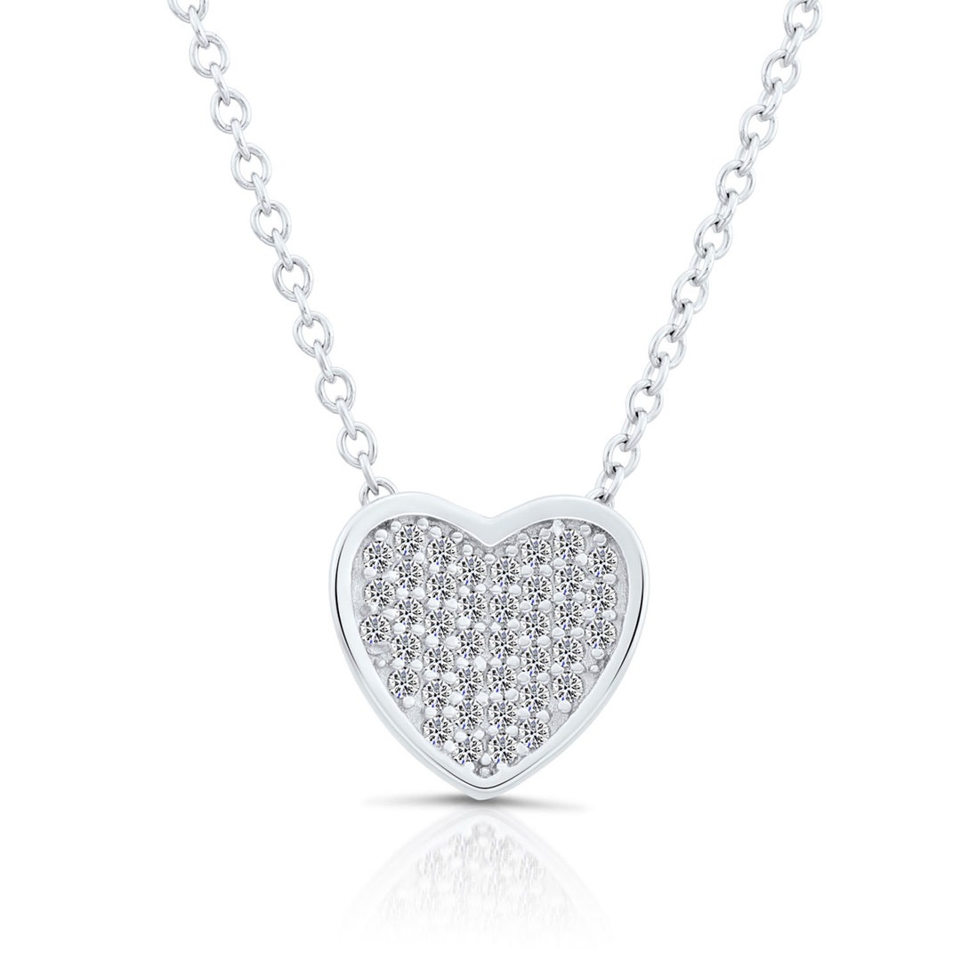 Collana Con Ciondolo A Cuore In Argento Sterling 925 | Vonala | Aperto E Personalizzabile Con Foto | Regalo