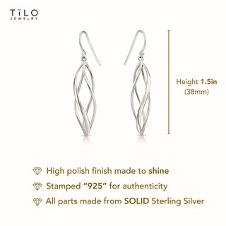 Orecchini A Sfera In Argento Sterling 925 – 8 Mm Lucidi – Ipoallergenici, Per Donne E Ragazze