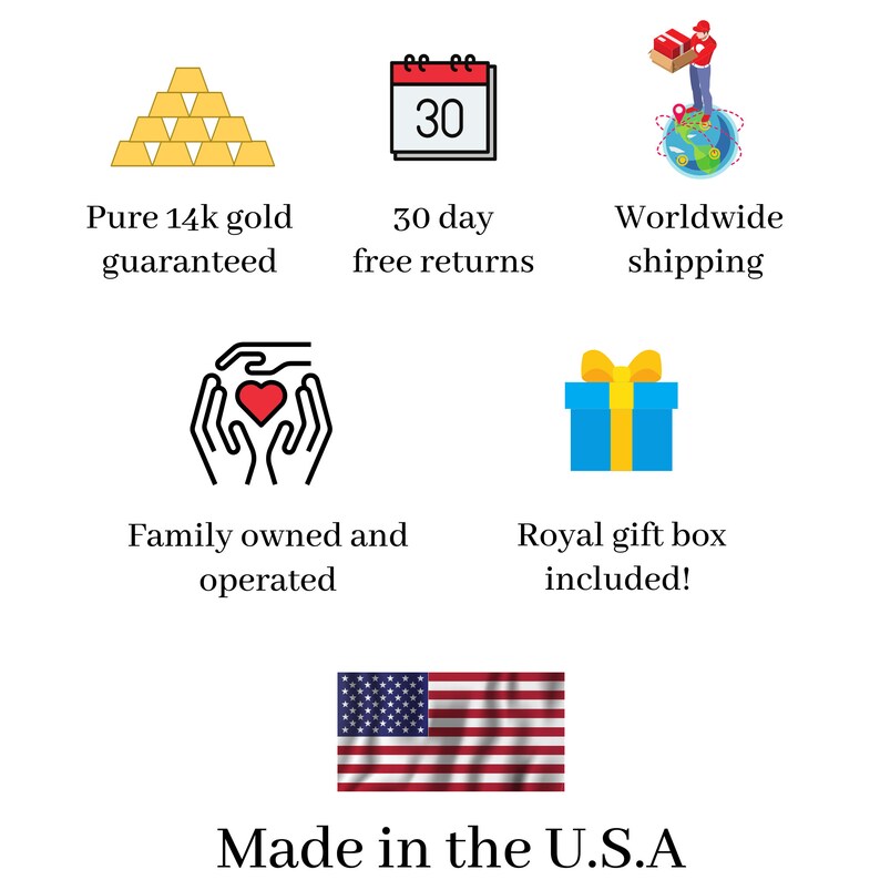 14K Gold Square Stud Earrings Solid 14K Yellow Gold Etsy