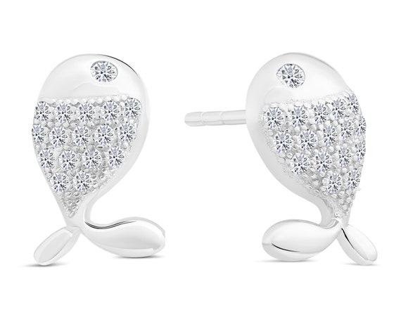 Orecchini A Nodo In Argento 925 Con Zirconi Cubici | Gioiello Ipoallergenico Donna, Elegante E Moderno | Regalo Perfetto Per San Valentino O Compleanno