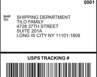 Return Shipping Label