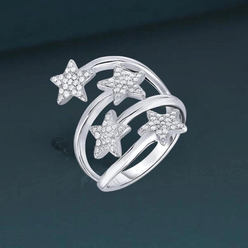 Cz Wrap Ring - Etsy