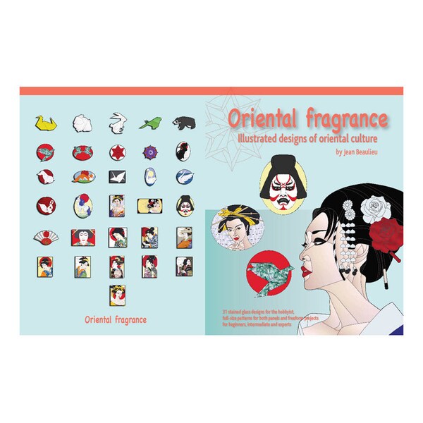 Oriental Stained Glass Etsy