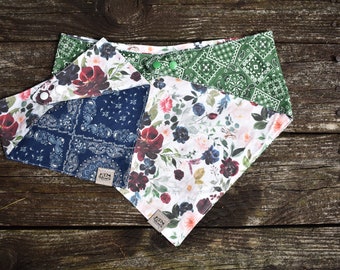 Pañuelo para perros rosa I Pañuelo para perros azul I Pañuelo para perros niña I Pañuelo para perros de verano
