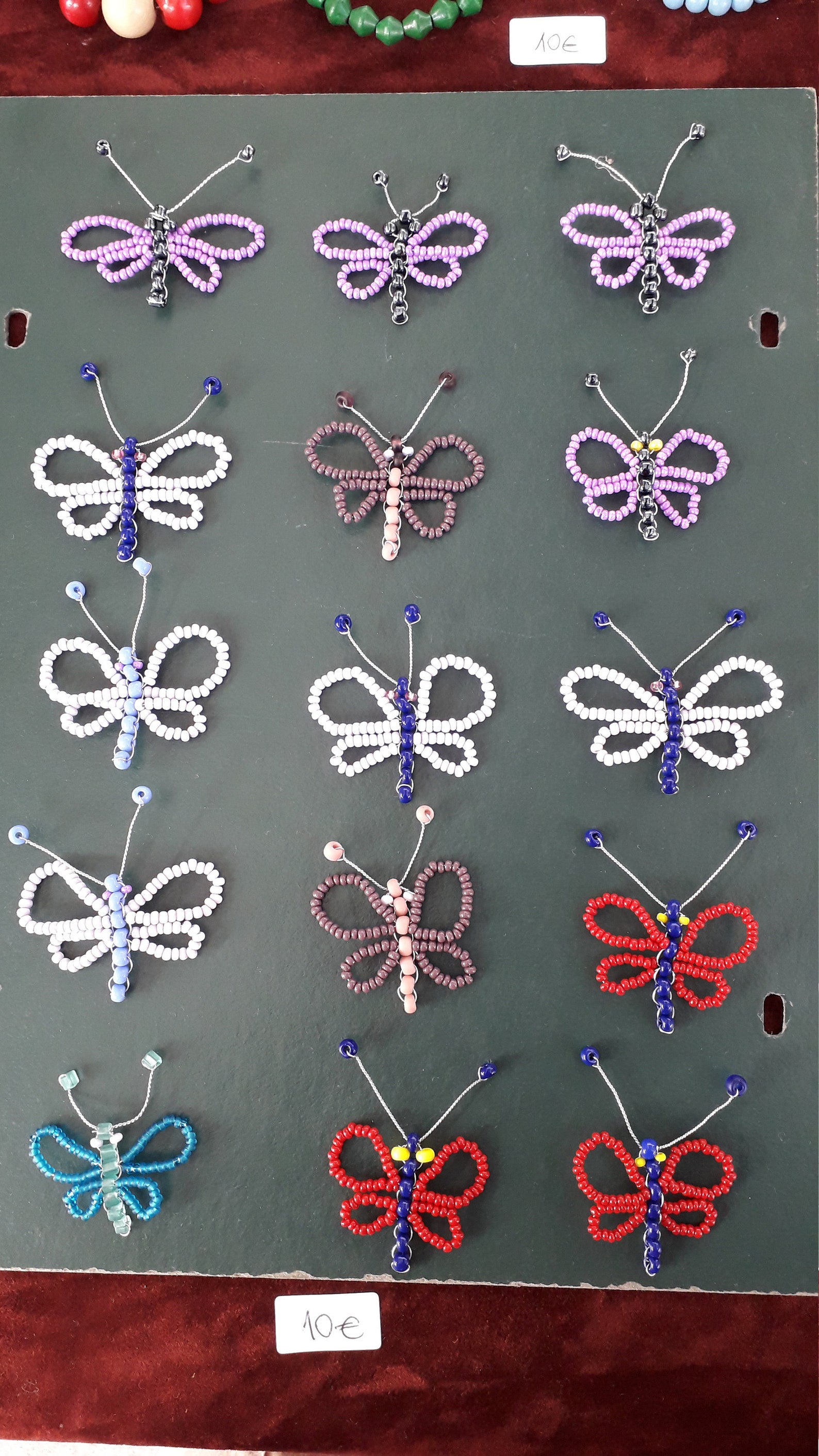 Beaded butterfly Etsy