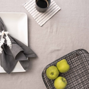 Linen Napkin  Set of 2,  Stonewashed Linen Napkin,  Handemade Table Decor Linen. Washed Soft Linen