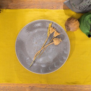 Linen Placemats. Set of 2 linen placemats in White Color. Linen Placemat s For Table Decor. Gift For Home