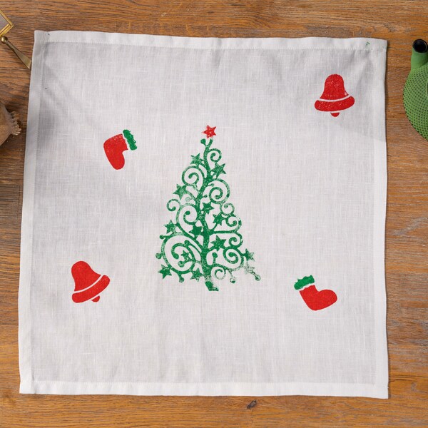 Christmas Napkins Etsy
