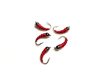 Zebra Midge (5) Fly Fishing - Trout Flies