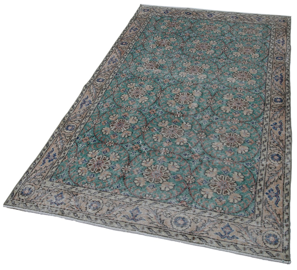Maree Green 4X7 Ft Turkish Vintage Area Rug Boho Outdoor Etsy