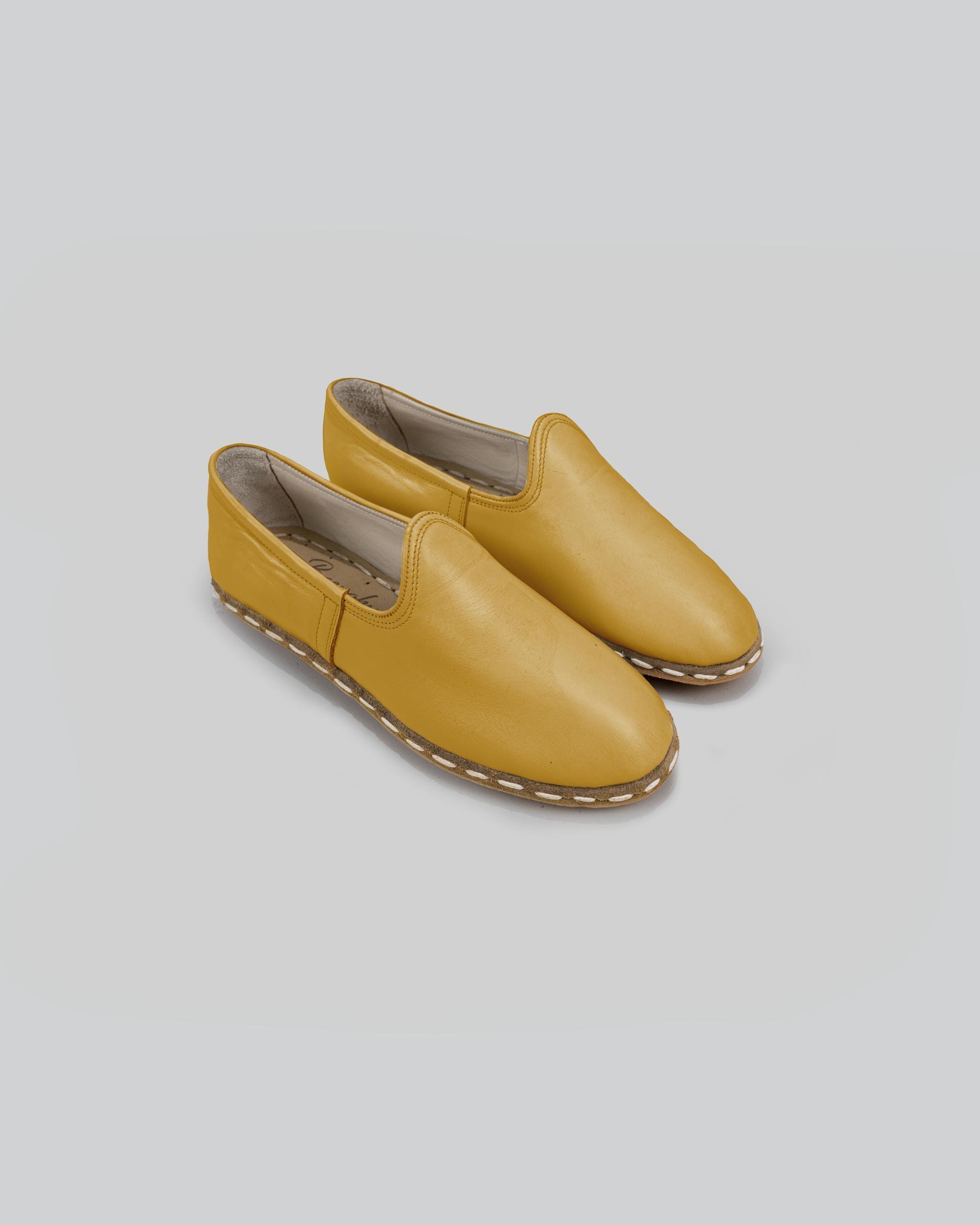 Leather Leather Shoes Women - Wide Toe Slip-on, Slow Craft 