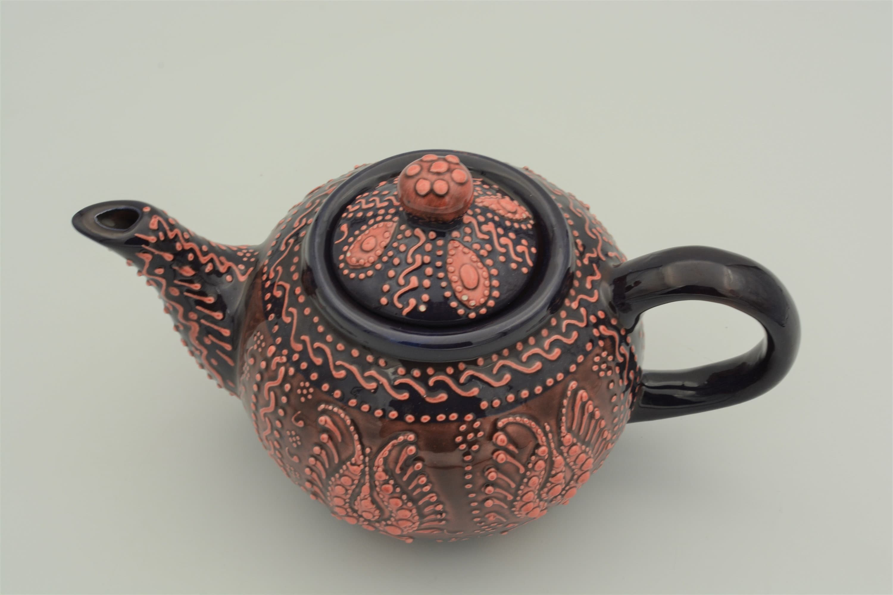 Turkish Ceramic Tea Pot Ceramic Tea Pot Turkish Ceramic Tea Etsy