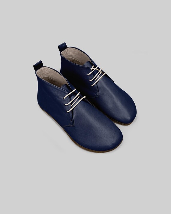 chinese dress ladies Heeled Regina - Women's Tall Heeled Boots - Navy main image 0