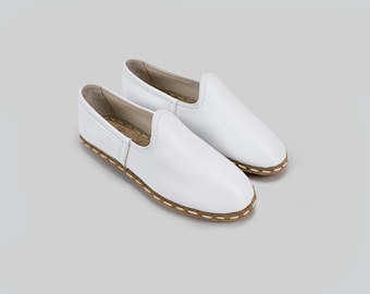 Leather Barefoot Loafers Women: Moccasin Wide Toe Box