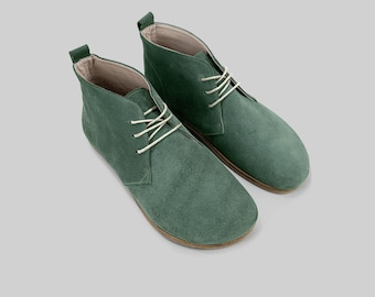 Leather Boots for Men: Old Money Vintage, Wide Toe Box