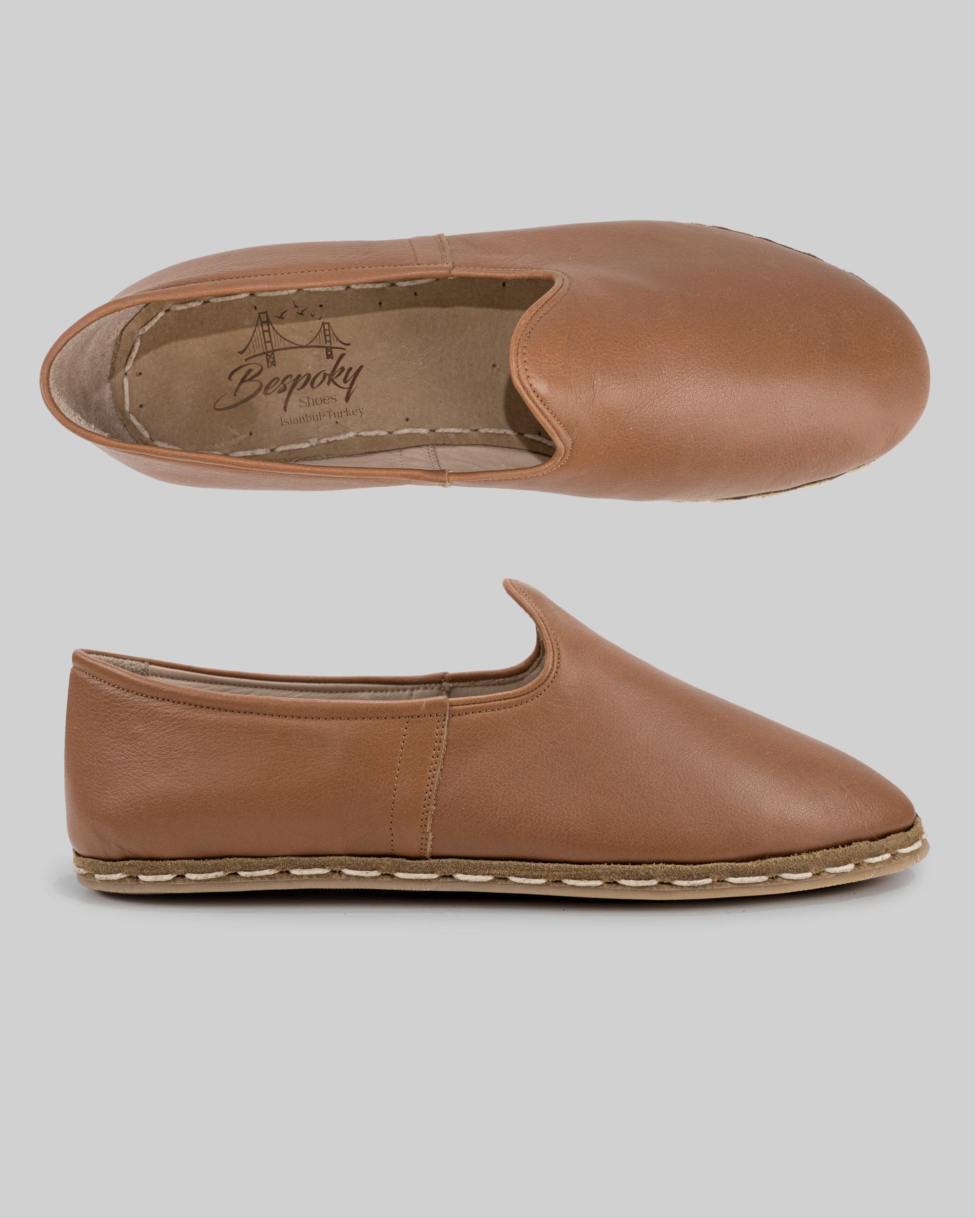 Leather Barefoot Shoes Men - Wide Toe Box Zero Drop, Slow  display picture 2