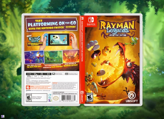 Ubisoft Rayman Legends Definitive Edition Video Game For Nintendo Switch 