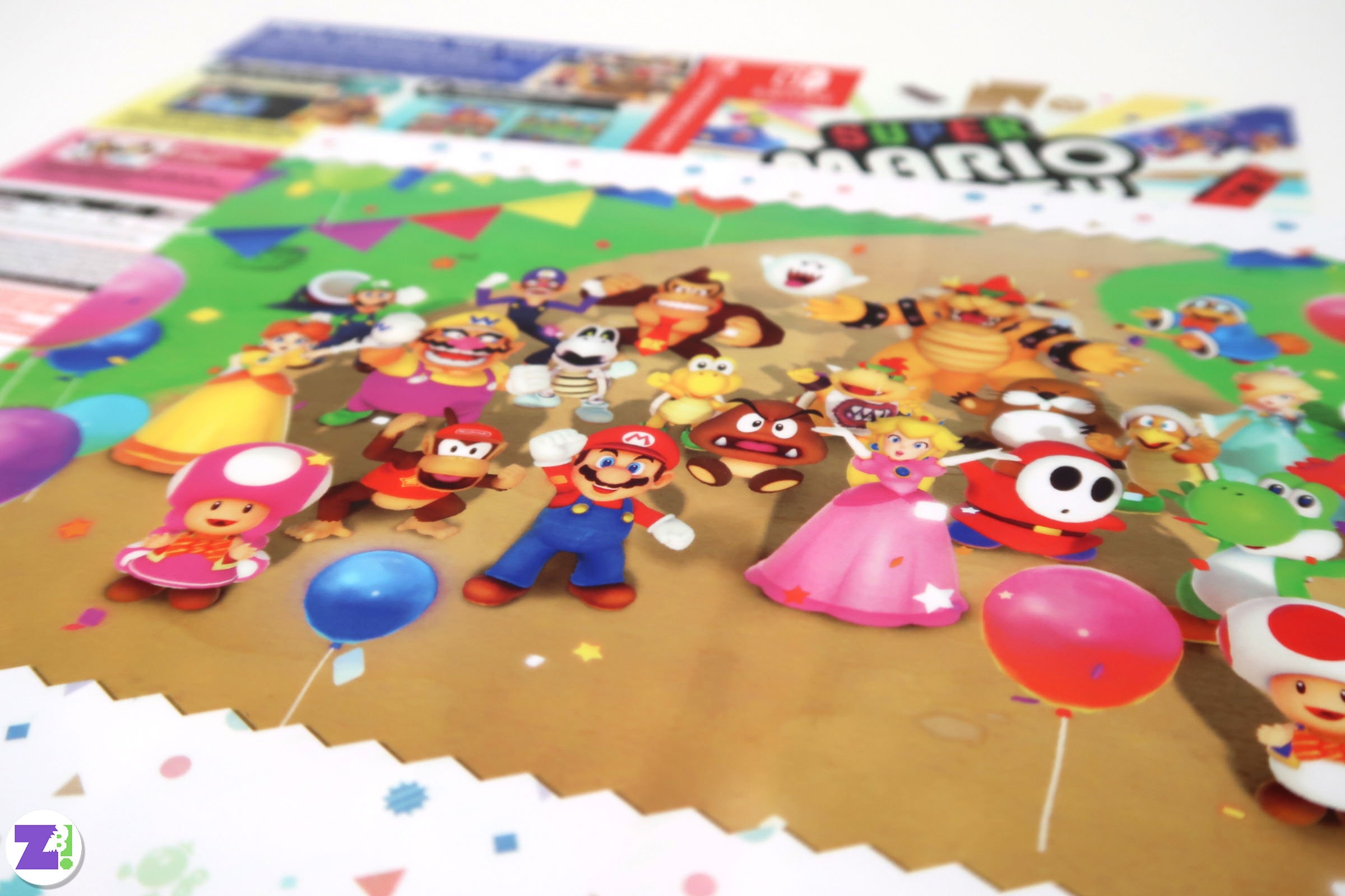 Super mario cheap party case