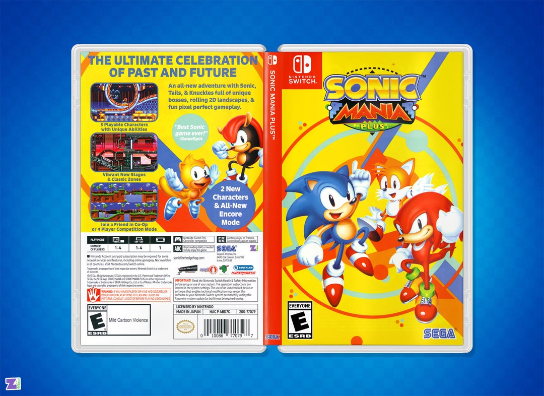 Sonic Mania - Online Game Code, Video Game Download 