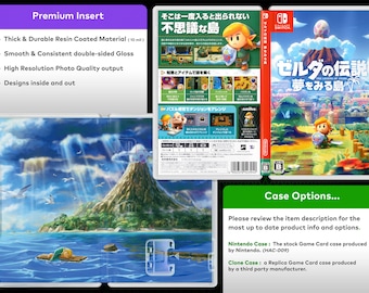 The Legend of Zelda Link's Awakening Japanese Cover Art