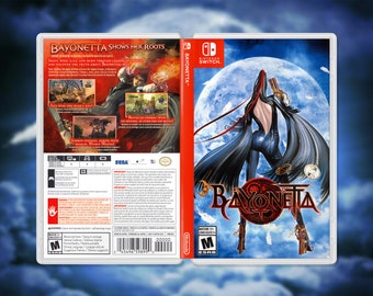 Bayonetta Cover Art: Replacement Insert / Case for Nintendo Switch (US Retail)