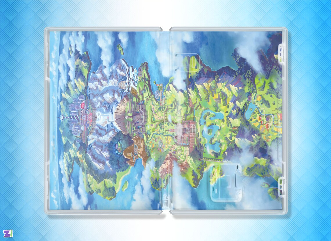 Pokémon Sword Cover Art & Replacement Case for Nintendo Switch - Etsy ...