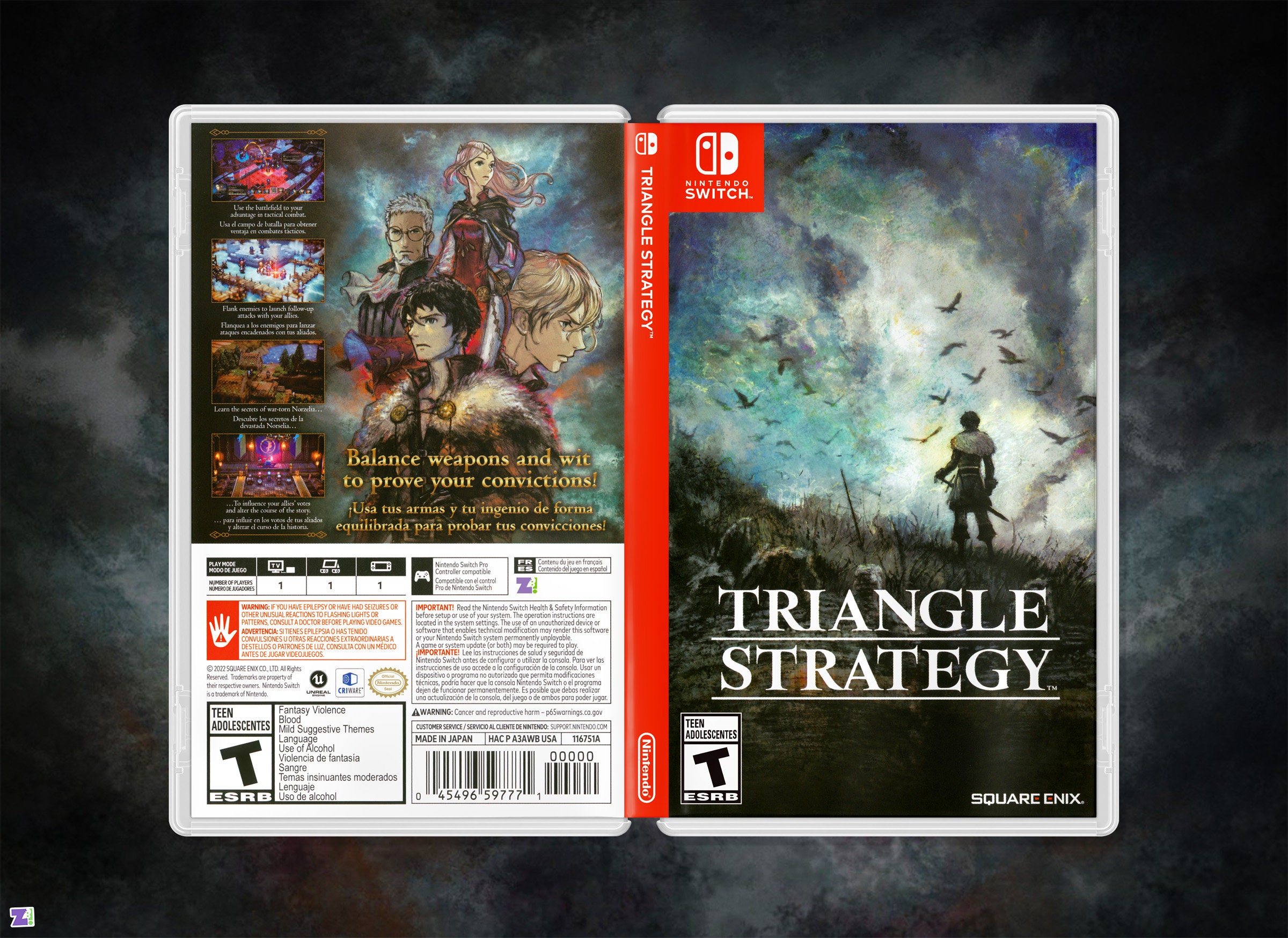 美品　TRIANGLE STRATEGY Switch