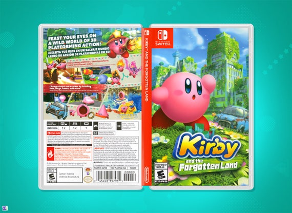 Kirby and the Forgotten Land Cover Art: Insert / Case for 