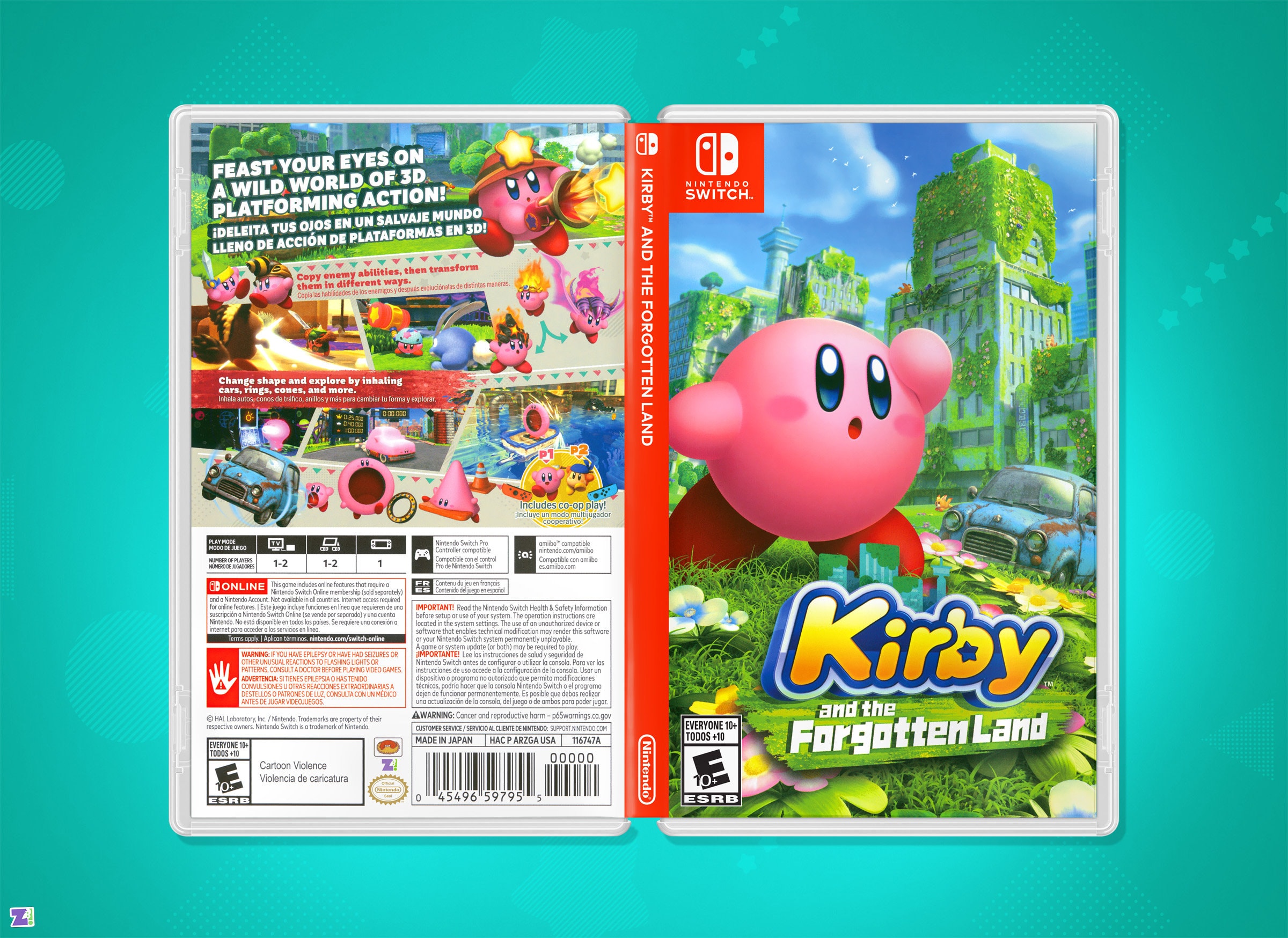 Kirby and the Forgotten Land Manual