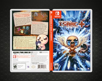 The Binding of Isaac Afterbirth Plus: Replacement Cover Art Insert / Case - Nintendo Switch