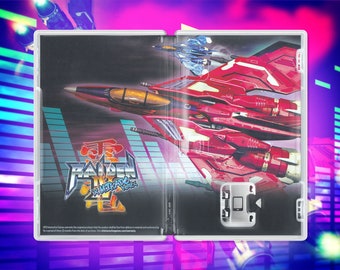 Raiden IV X Mikado Remix Cover Art: Replacement Insert & Case for