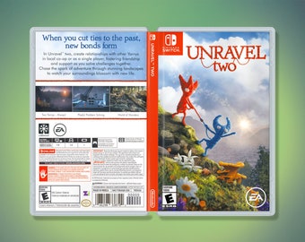 Unravel Two Replacement Case: Multi-Region Insert Options for Nintendo Switch