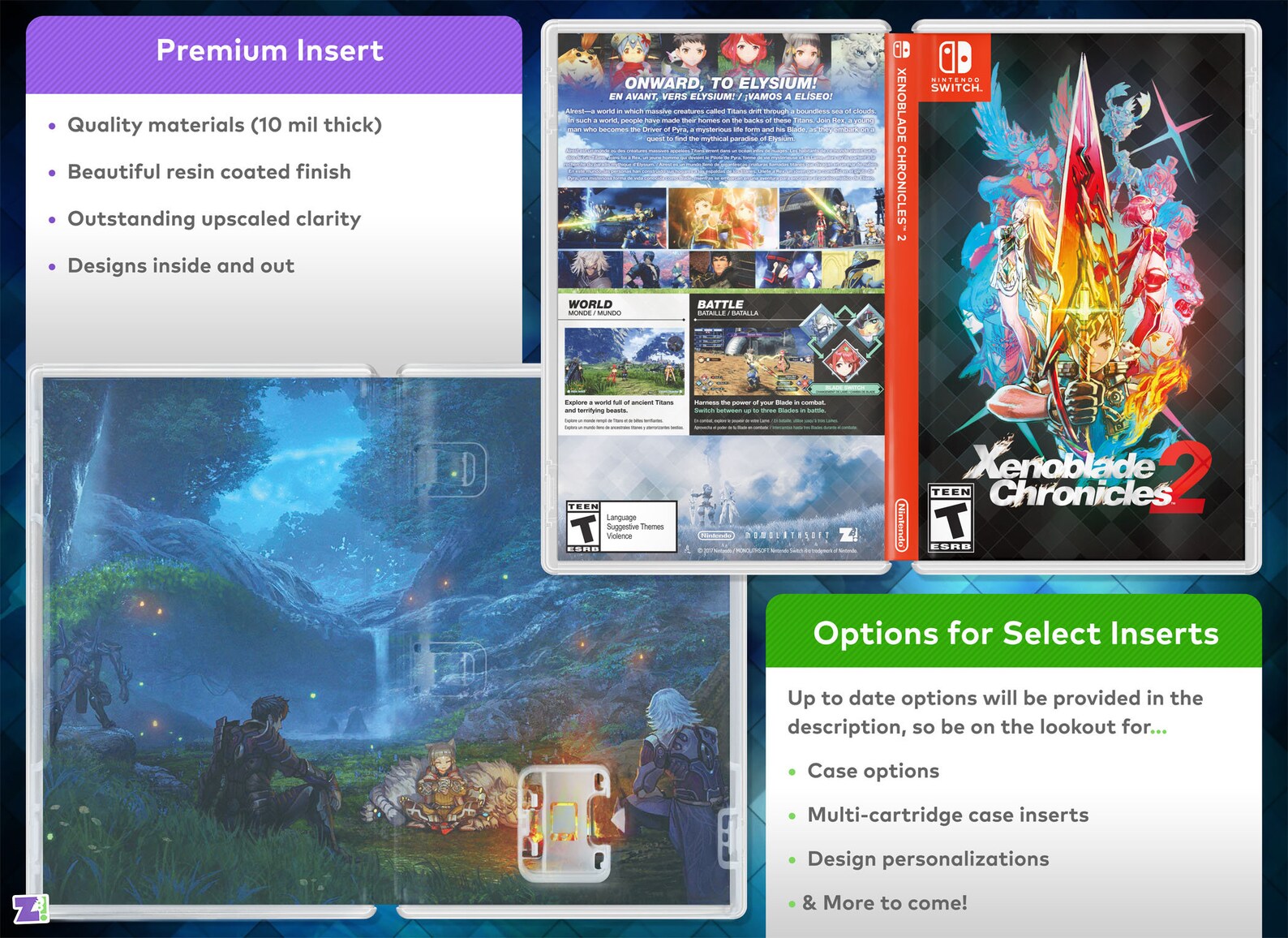 Xenoblade Chronicles 2 Cover Art: after-dark | Etsy