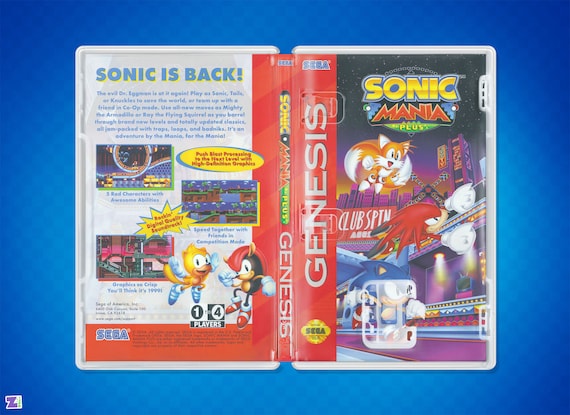 Sonic Mania Plus + Sega Genesis Classics PS4 Pronta Entrega