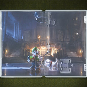 Luigi's Mansion 3 Cover Art & Replacement Case for Nintendo Switch - Etsy