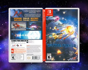 R-Type Final 2 Cover Art: Replacement Insert & Case for Nintendo Switch