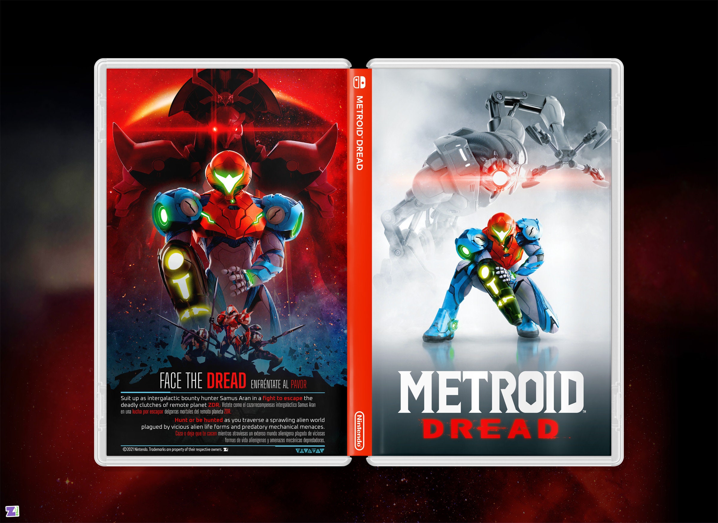 Custodia per Switch Metroid Dread - Nacon