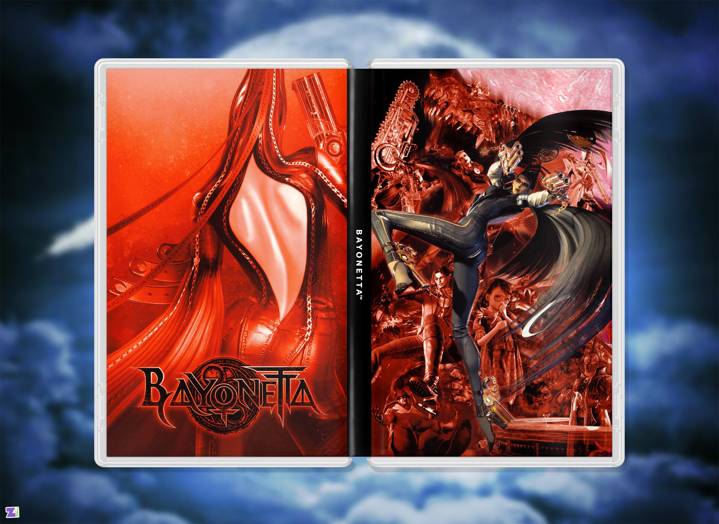 Bayonetta REVERSIBLE Cover Art: Replacement Insert / Case for Nintendo Switch (US Retail)